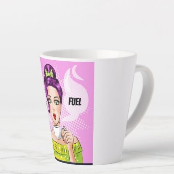 NEW! Posh Fuel Retro 12oz Poshmark Latte Mug - Picture 4 of 5